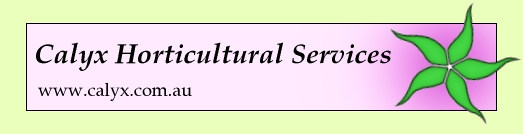 Calyx Horticultural Services Header
